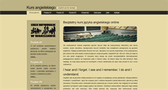 Desktop Screenshot of kursangielskiego.com