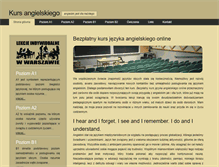 Tablet Screenshot of kursangielskiego.com